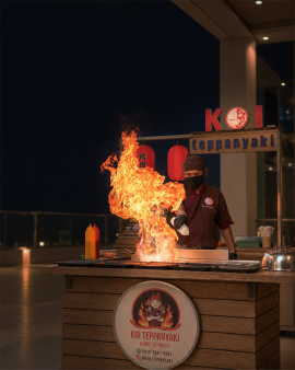 Foto live cooking